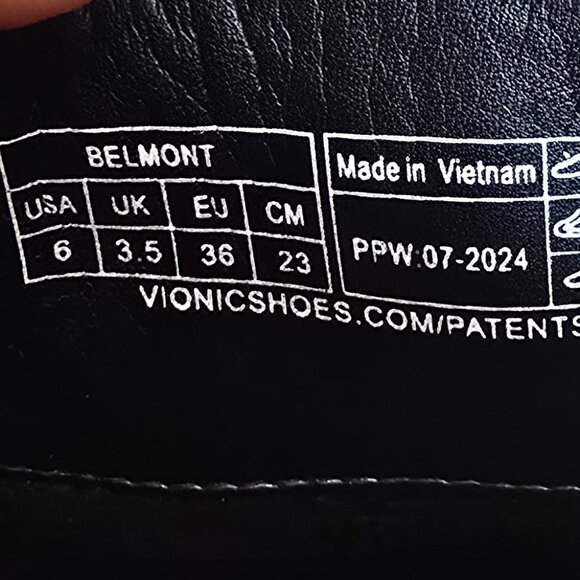 Vionic Belmont Snake Print Leather Ankle Boot Bootie Women's Sizes NEW - Picture 11 of 12